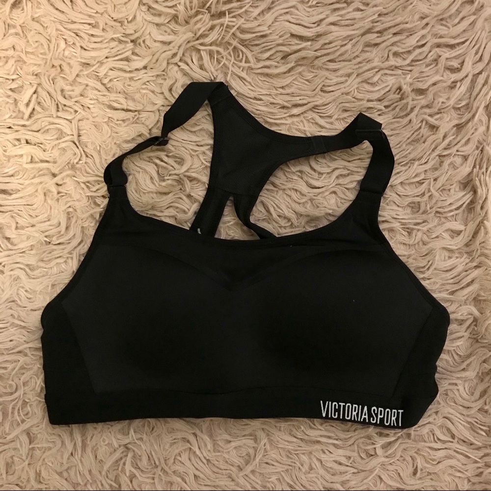 Victoria’s Secret Sports | Black Logo Sports Bra